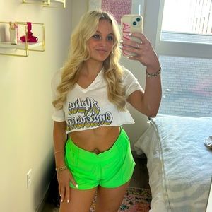 Alpha Omicron Pi Sorority Crop Top